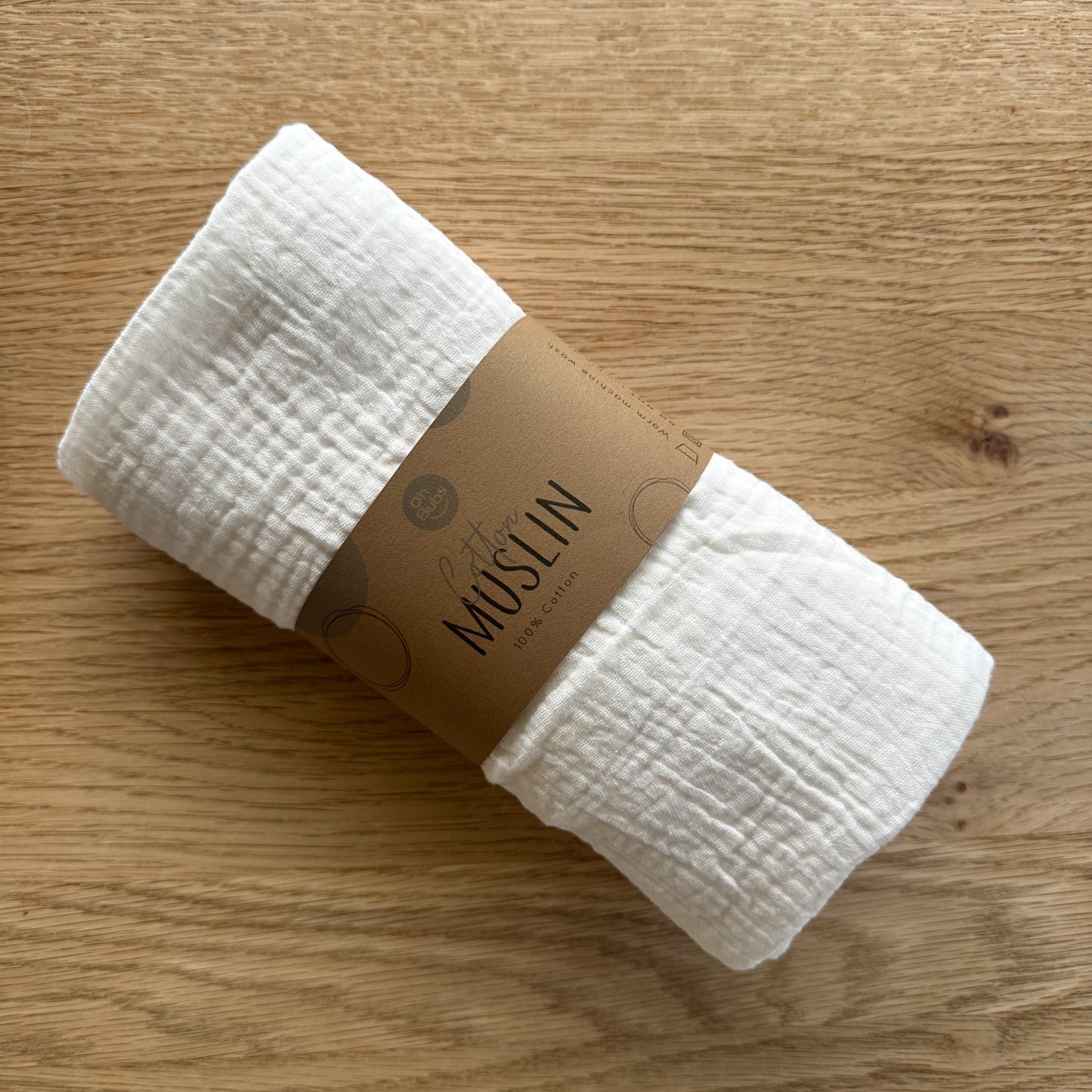 Ohbubs Cotton Muslin - White