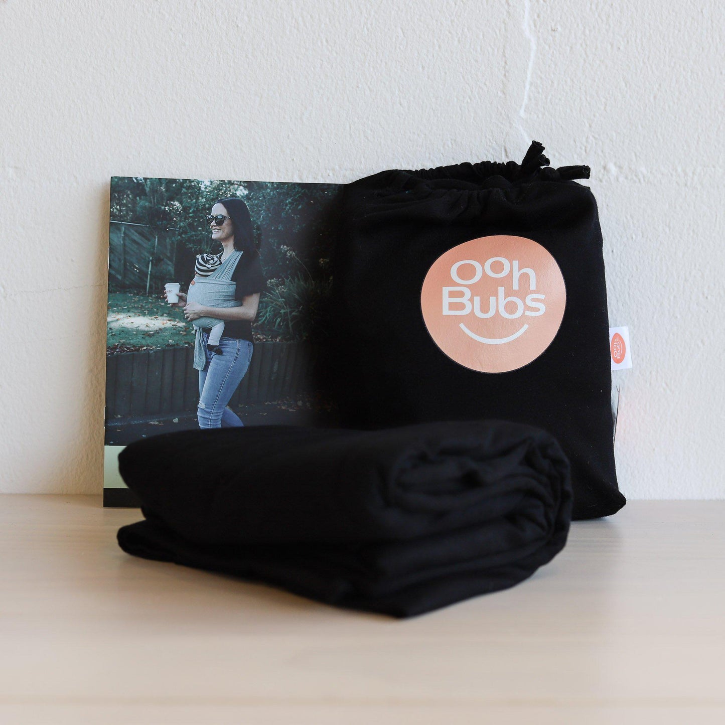 Ohbubs Baby Wrap - Black