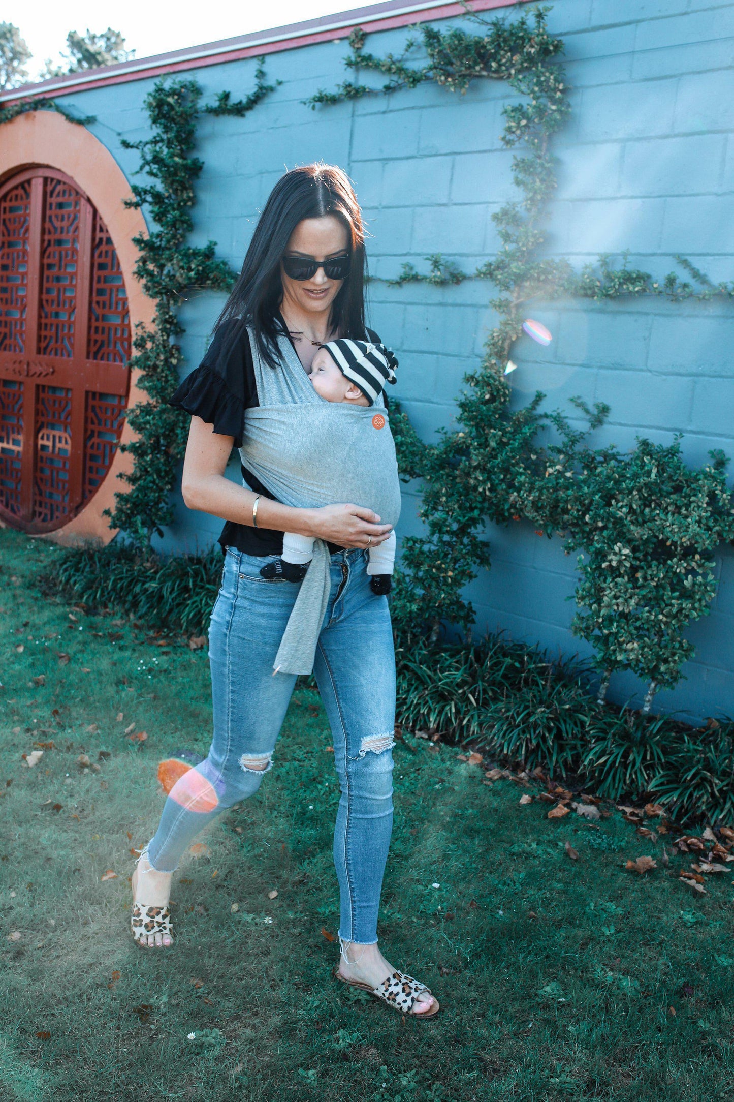 Ohbubs Baby Wrap - Grey Marle