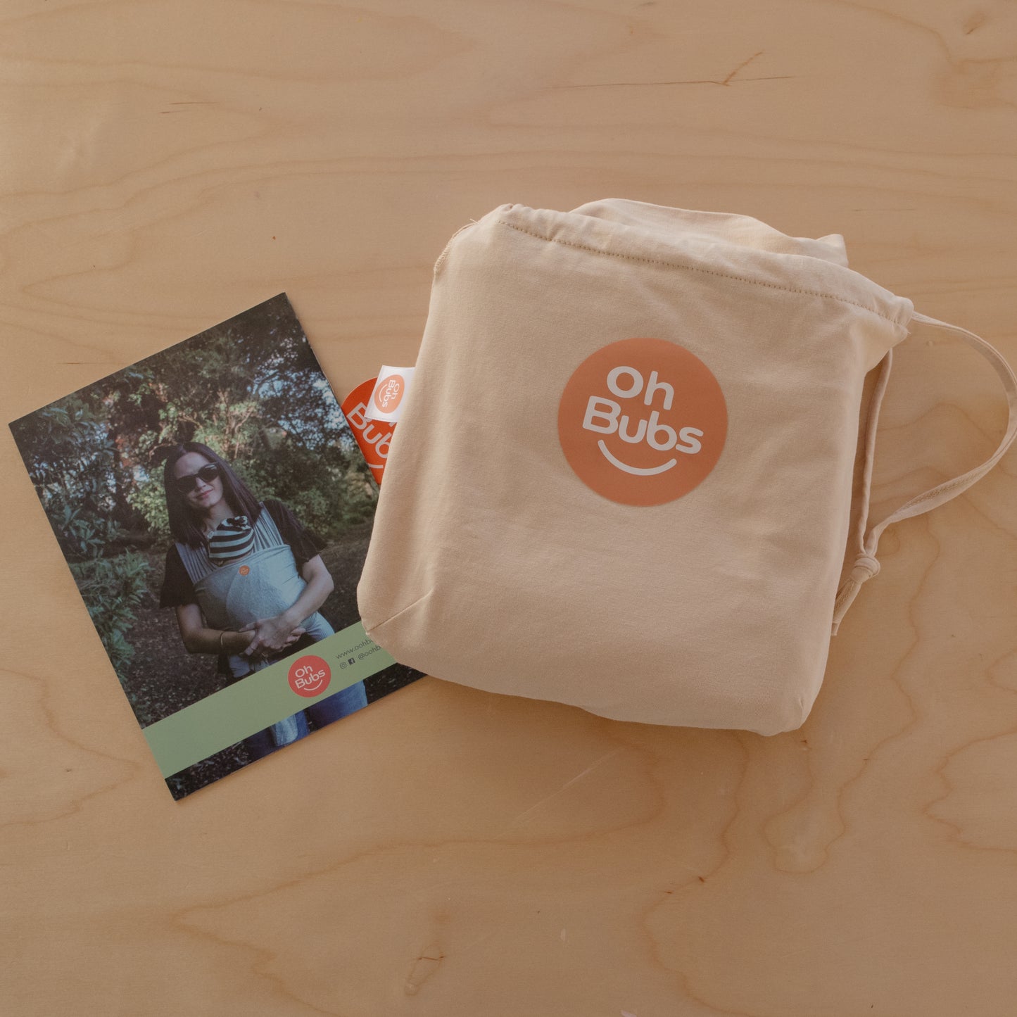 Ohbubs Baby Wrap - Sand