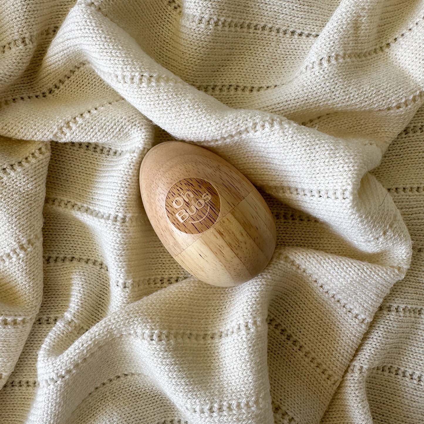 Ohbubs Wooden Egg Rattle