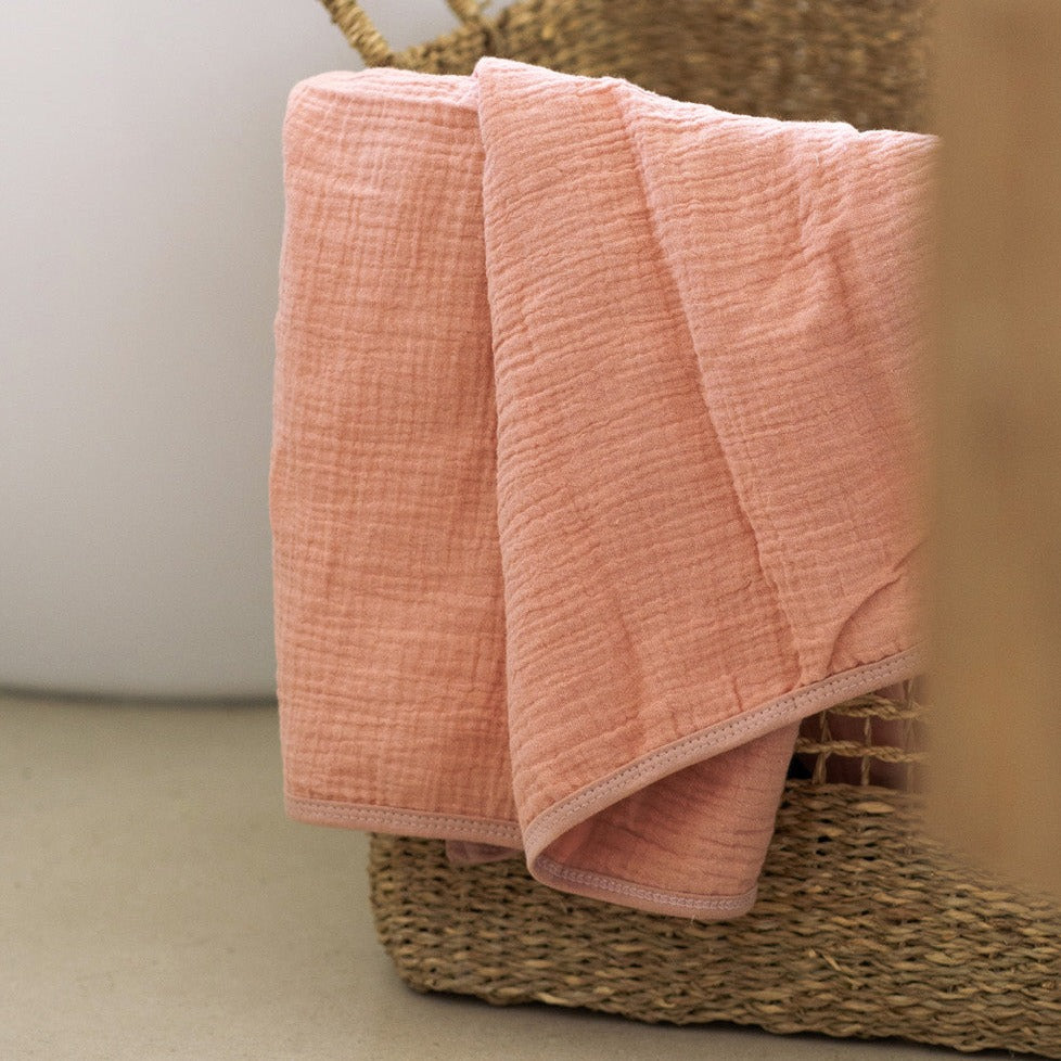 Ohbubs Cotton Muslin - Dusky Pink