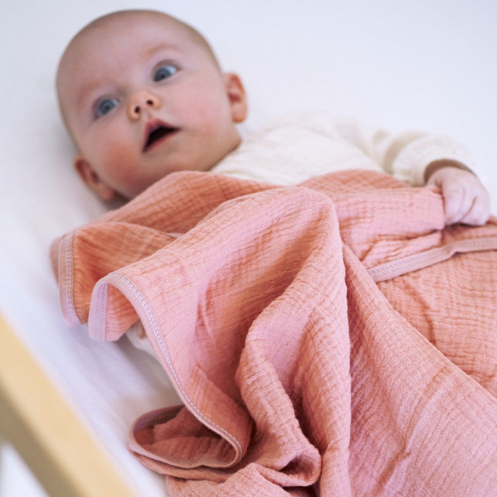 Ohbubs Cotton Muslin - Dusky Pink