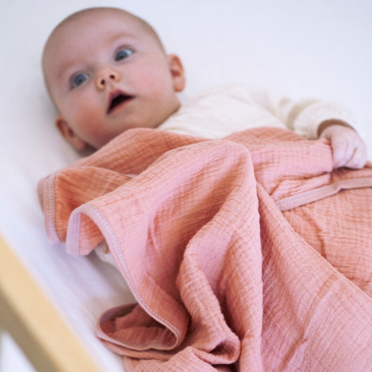 Ohbubs Cotton Muslin - Dusky Pink